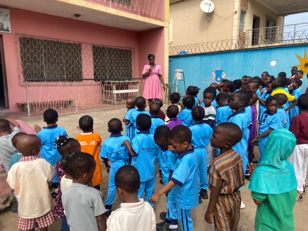 Young leaders participating in a Crowned Pillars Foundation programme